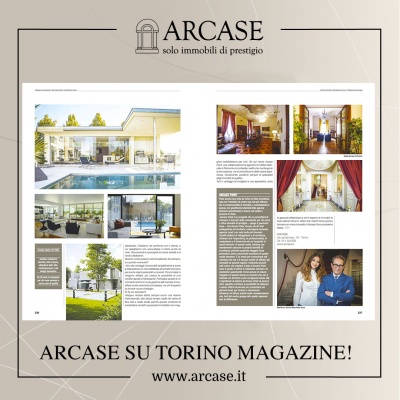 Galleria Arcase sul nuovo numero di Torino Magazine da oggi in edicola!