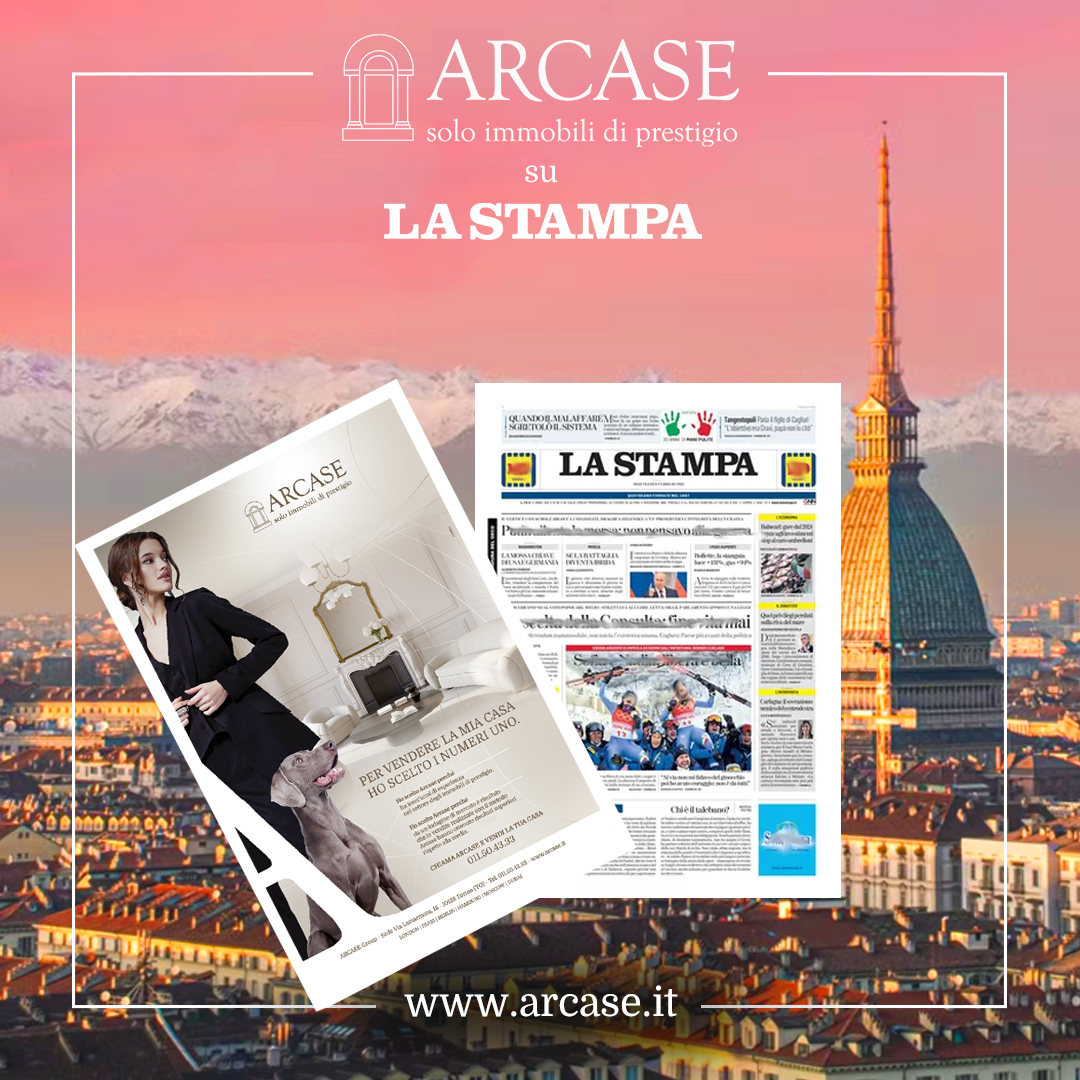 Immagine copertina news per ARCASE su La Stampa.