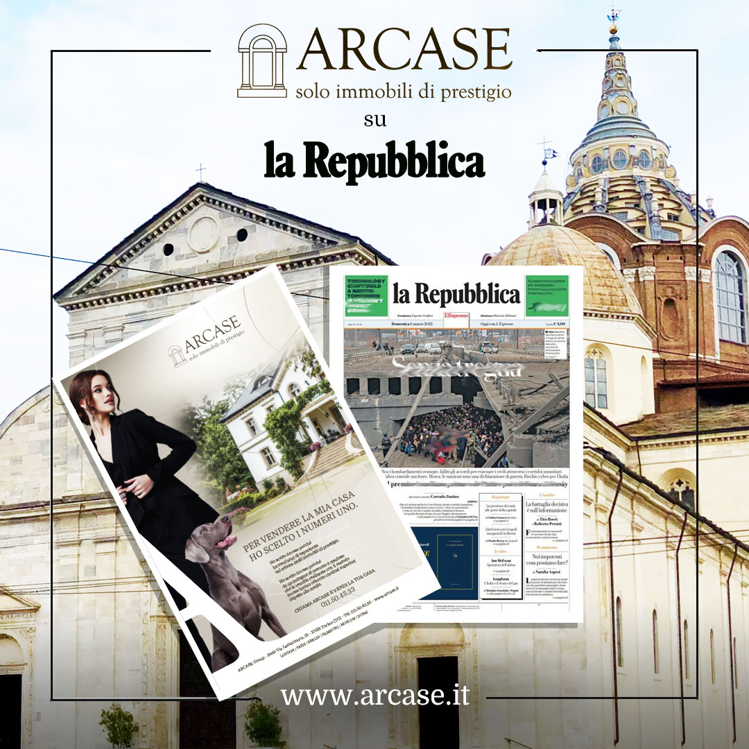 Immagine copertina news per ARCASE su La Repubblica di Domenica 6 Marzo 2022