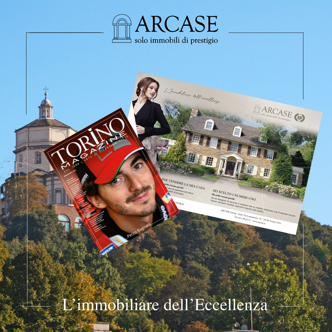 Immagine copertina news per E’ uscito l’ultimo numero di Torino Magazine, Arcase è sempre presente con una doppia pagina pubblicitaria!