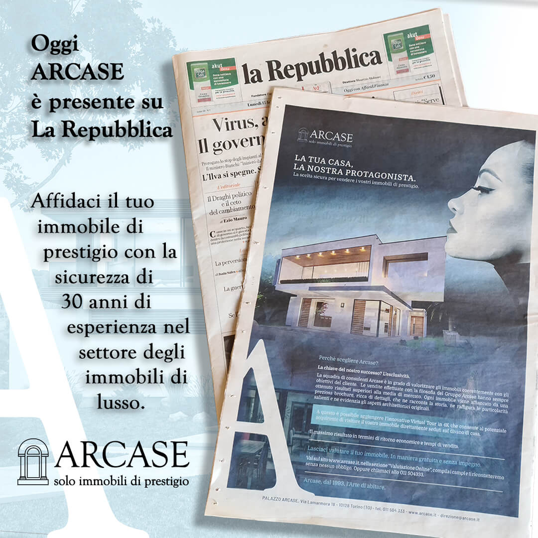 Immagine copertina news per ARCASE su La Repubblica