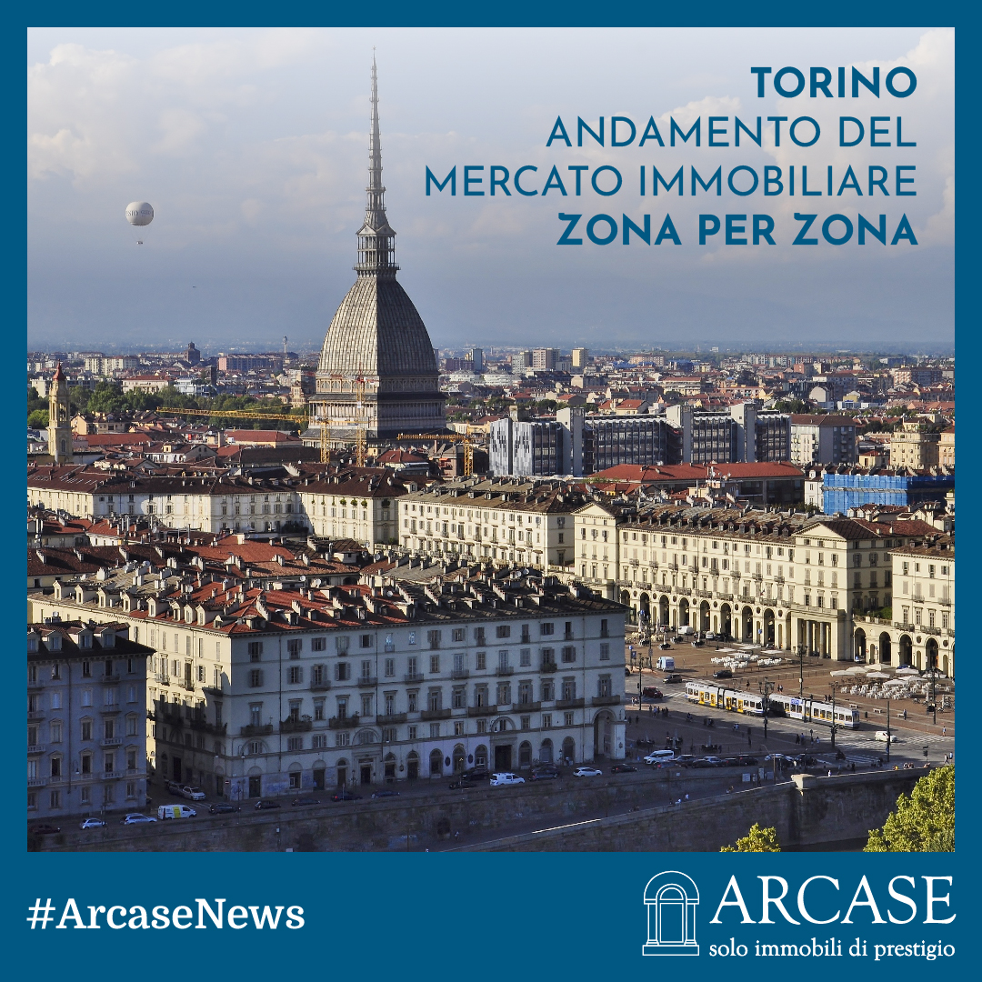 Immagine copertina news per Torino: andamento del mercato immobiliare zona per zona