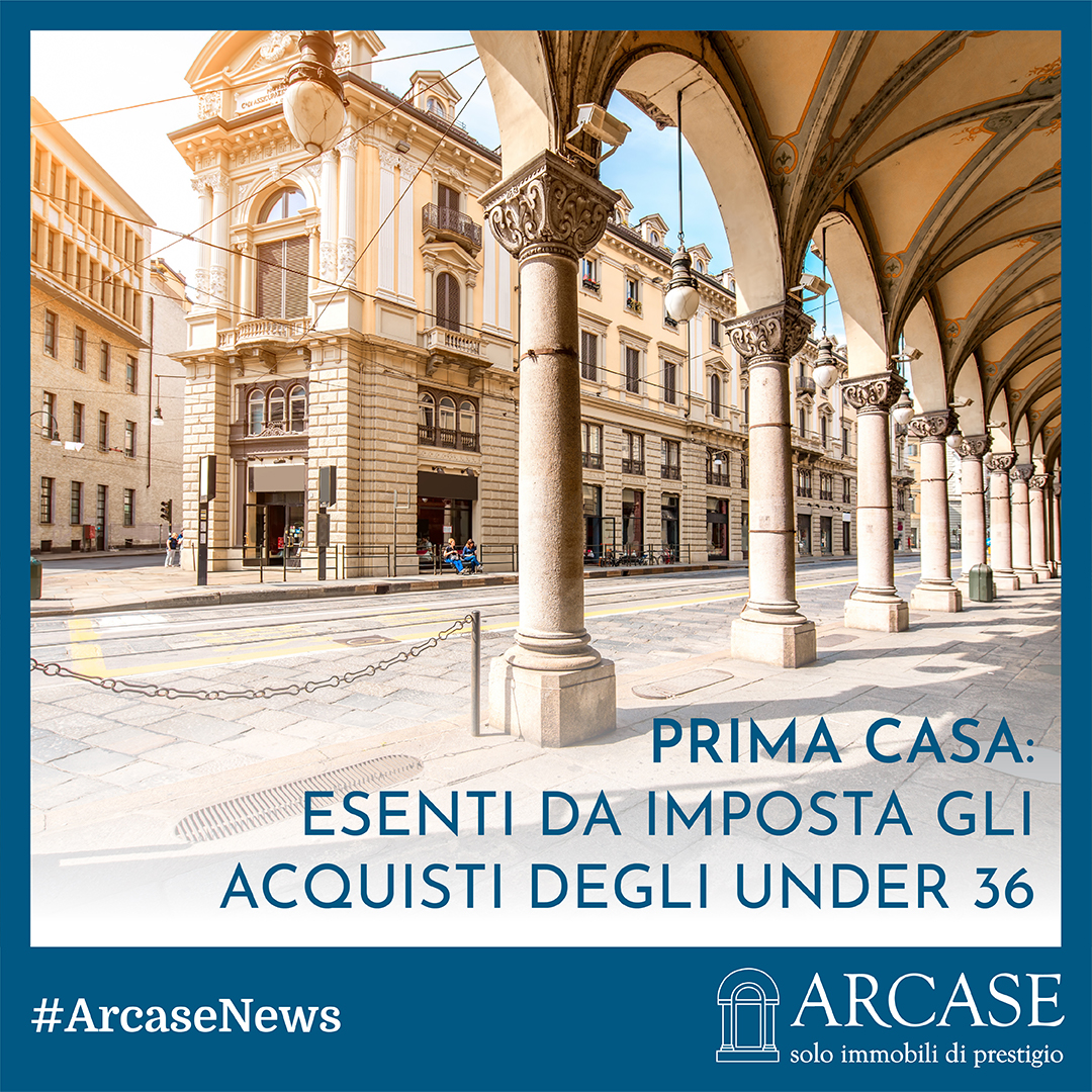 Immagine copertina news per PRIMA CASA: esenti da imposta gli acquisti degli Under 36