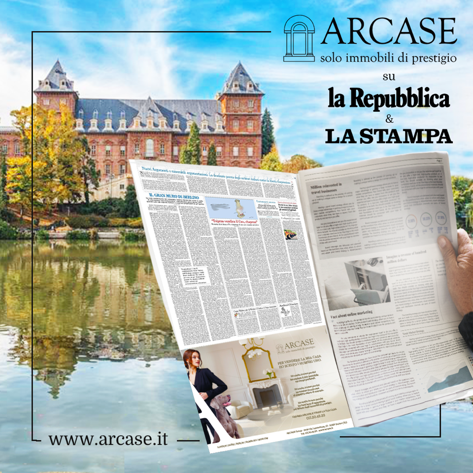 Immagine copertina news per ARCASE su La Repubblica e La Stampa.  